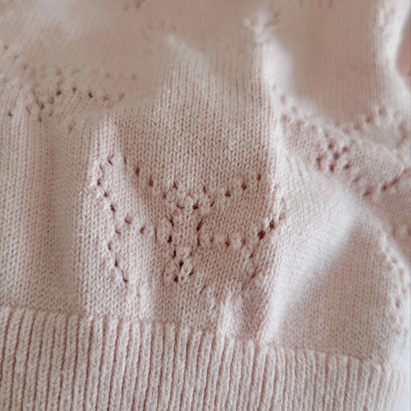 Pointelle knit cardigan for baby girl - Picture 3 of 7